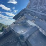 鬼瓦に落雷！被害状況と今後の対応