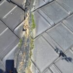 【平板瓦】棟の取り直し工事で安心の屋根に！