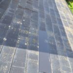 【コロニアル屋根の部分板金カバー工法で補修しました】