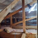 小屋裏遮熱材「リフレクティックス」直張り工法を施工しました