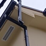 突風による雨樋破損修理事例